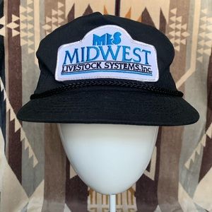 Vintage trucker rope hat